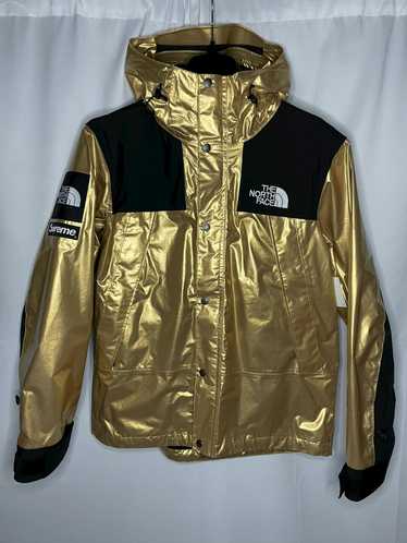 North face supreme gold clearance jacket