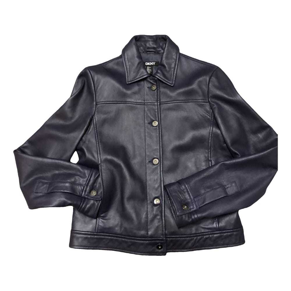 Dkny Leather jacket - image 1