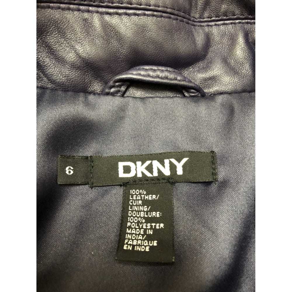 Dkny Leather jacket - image 3