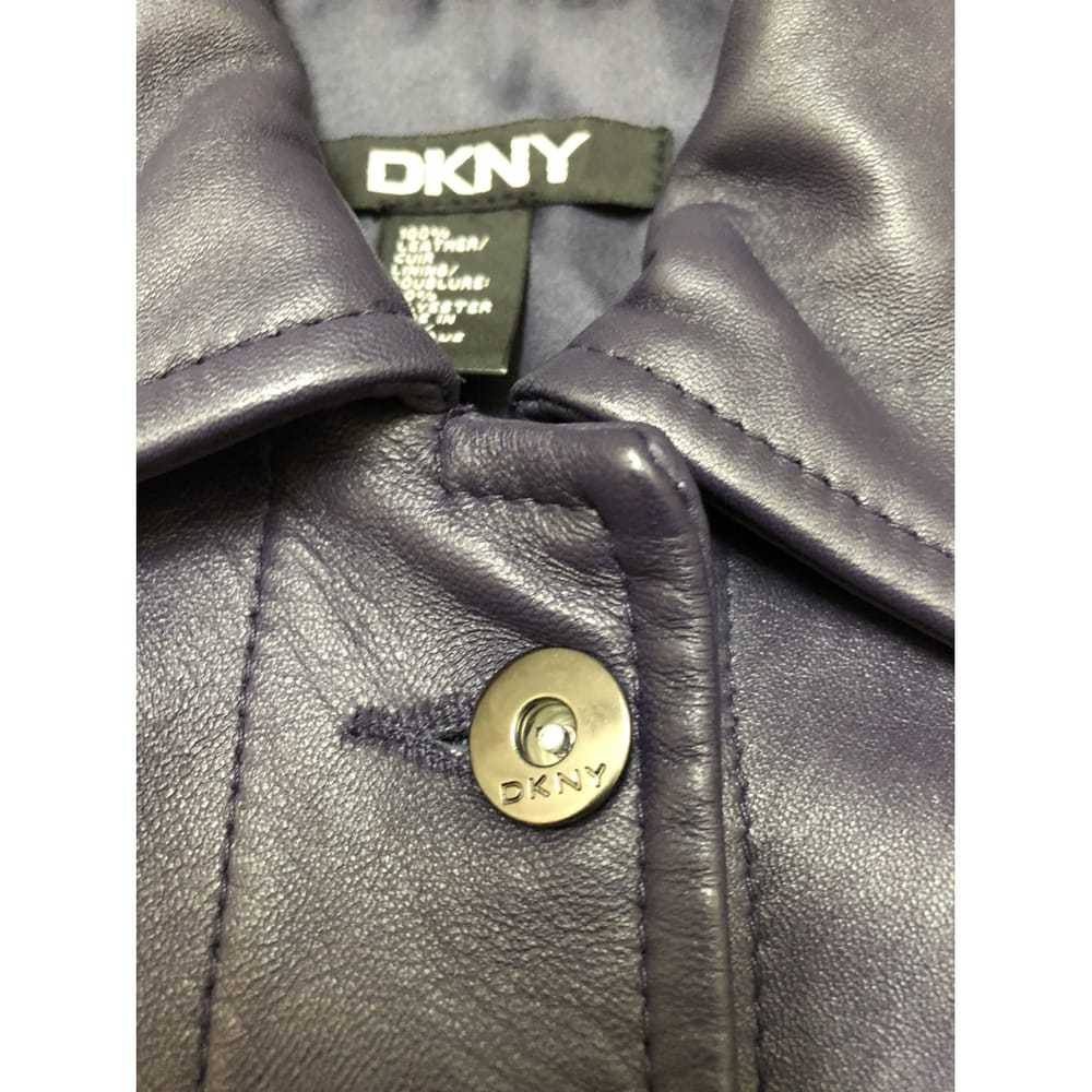 Dkny Leather jacket - image 4