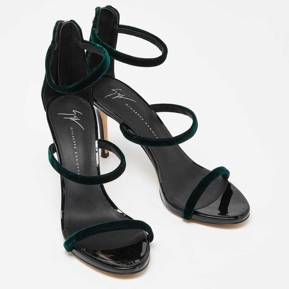 Giuseppe Zanotti Velvet sandal - image 3