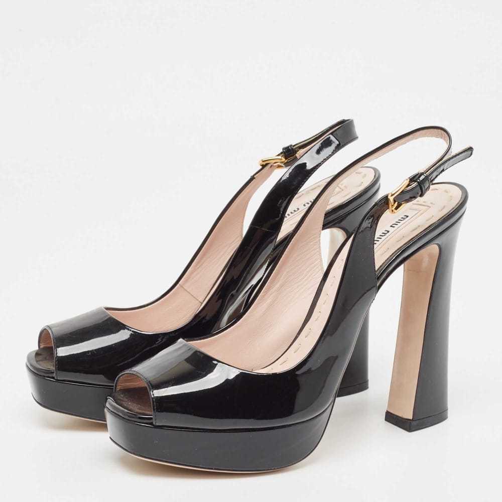 Miu Miu Patent leather heels - image 2