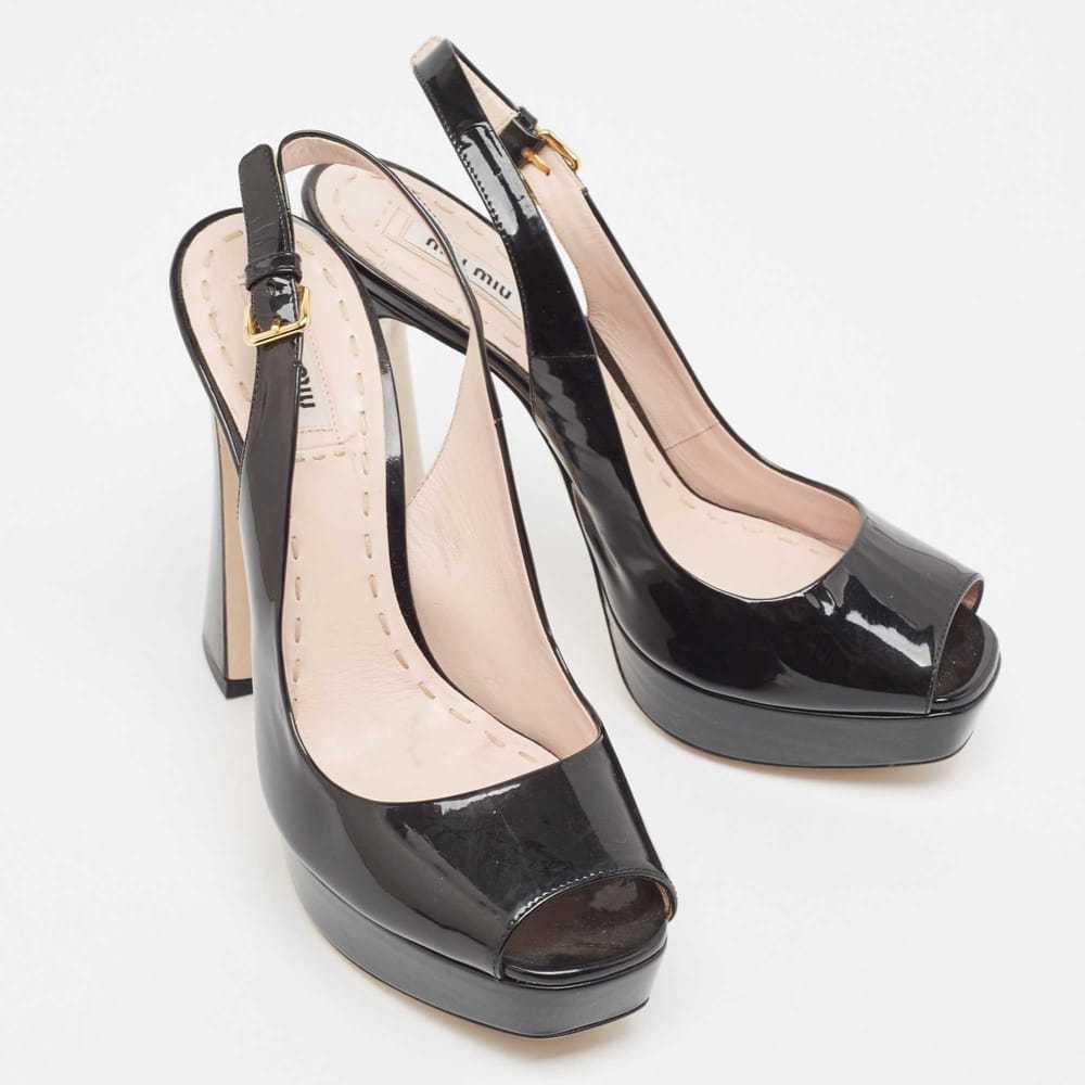 Miu Miu Patent leather heels - image 3