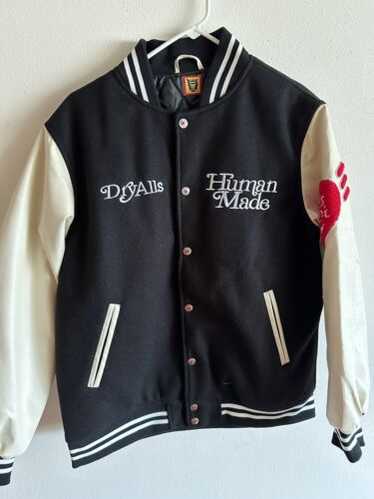 Human Made varsity jacket grey - Gem