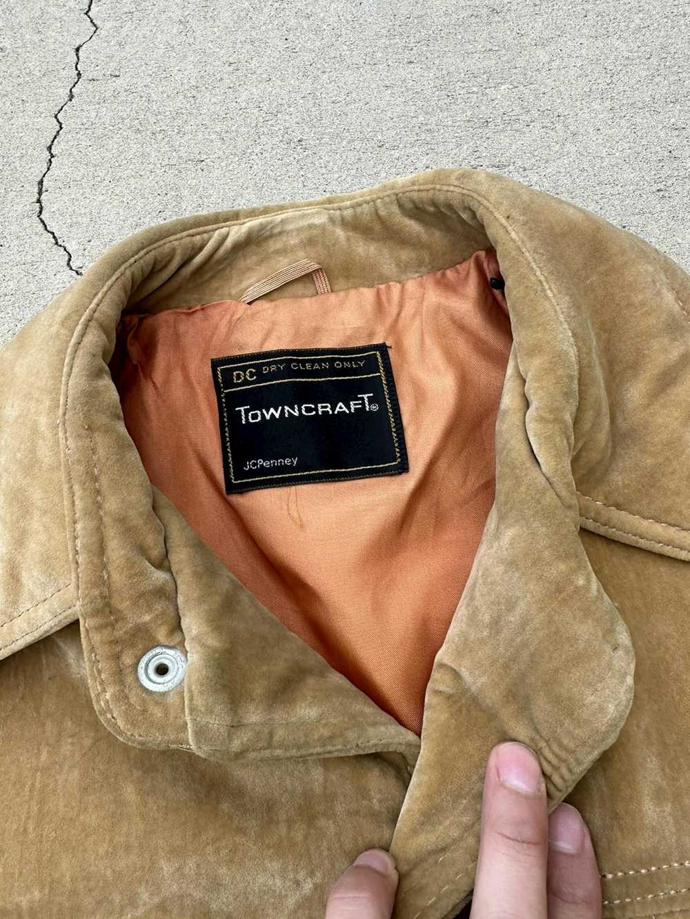 J.C. Penney × Leather Jacket × Vintage 70s Vintag… - image 2