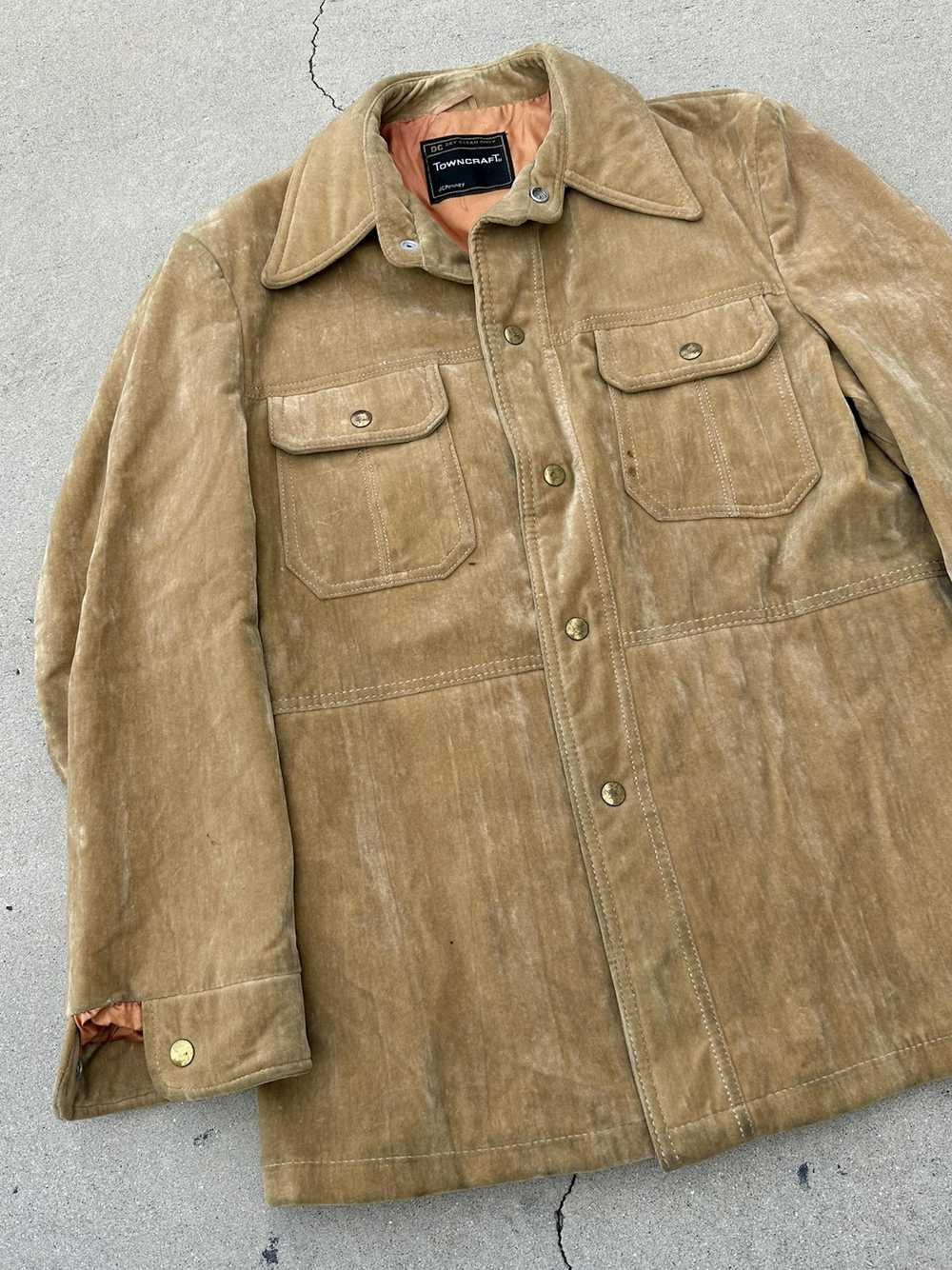 J.C. Penney × Leather Jacket × Vintage 70s Vintag… - image 4