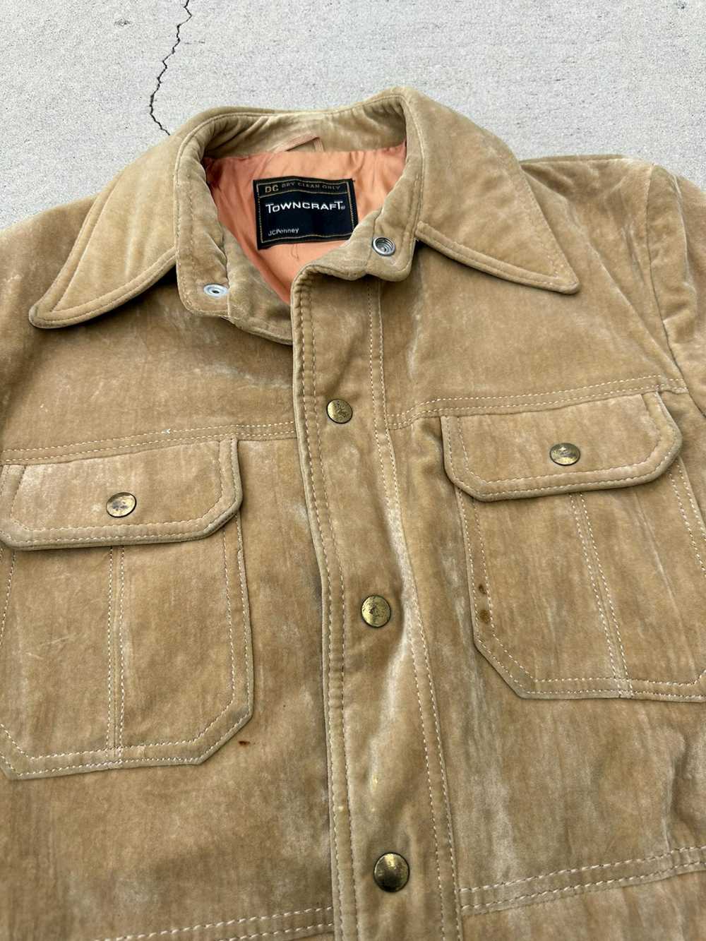 J.C. Penney × Leather Jacket × Vintage 70s Vintag… - image 8