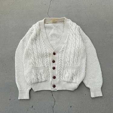 Cable knit cashmere wool - Gem
