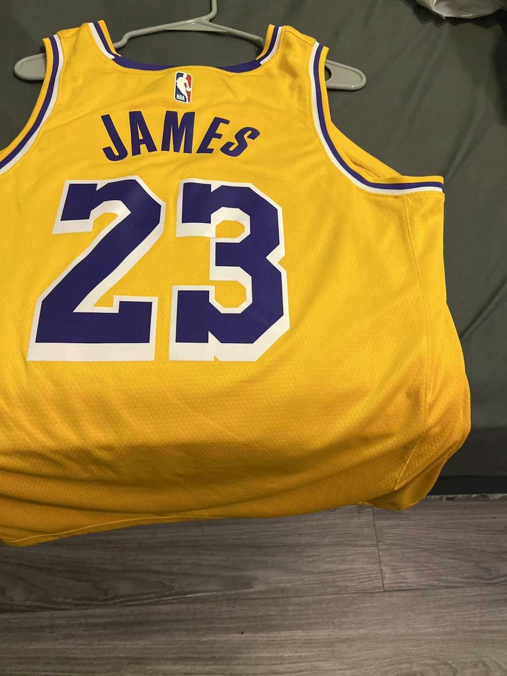 L.A. Lakers × NBA LEBRON JAMES NIKE LAKERS JERSEY - image 2