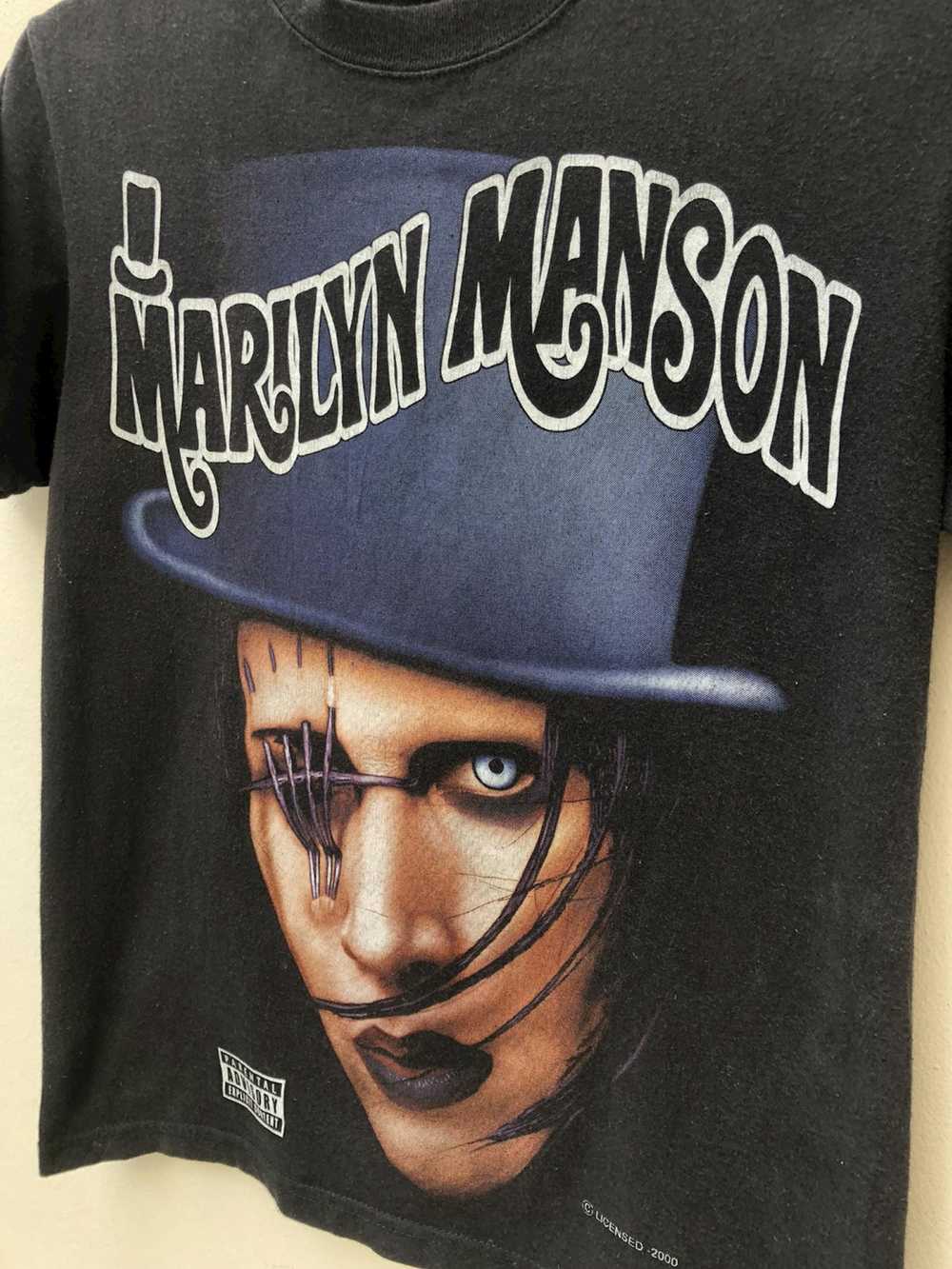 Band Tees × Marilyn Manson × Vintage Vintage 2000… - image 5