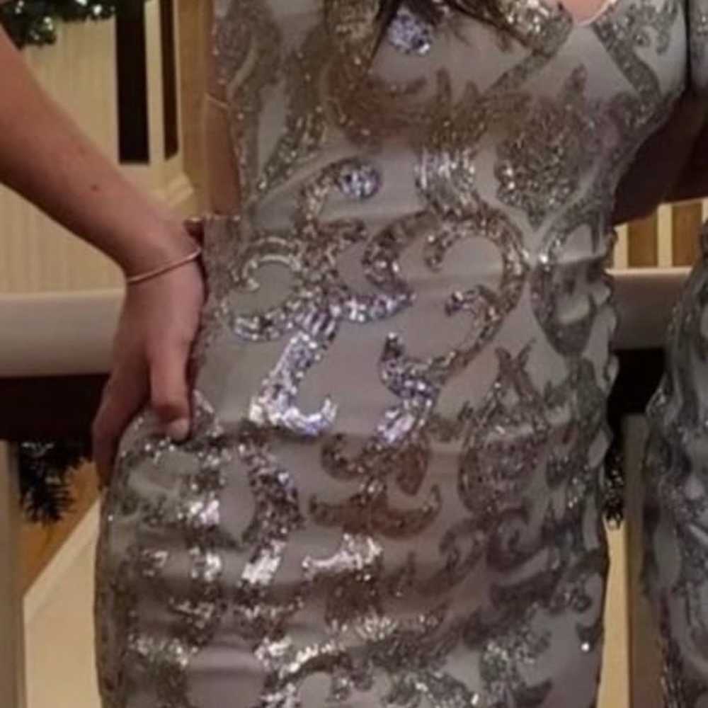 Windsor Silver Dress - image 3