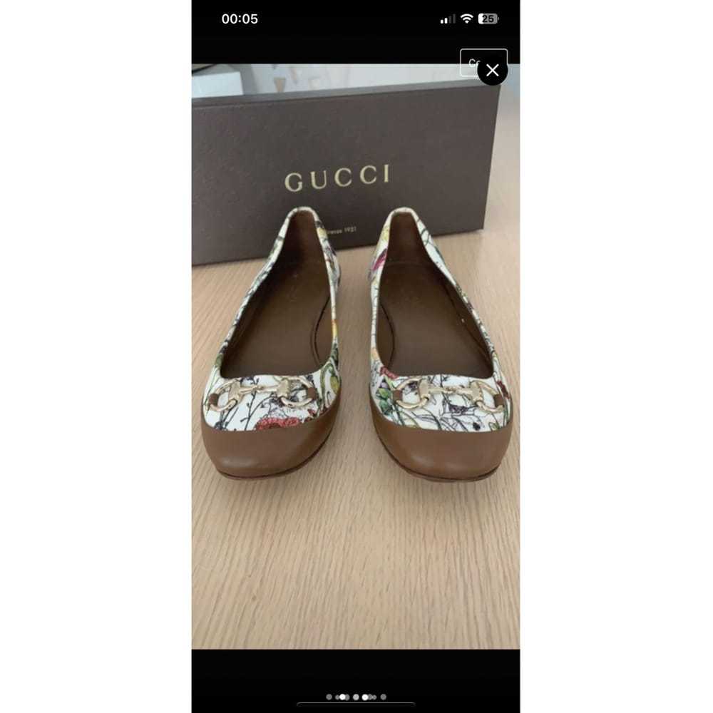 Gucci Cloth ballet flats - image 2