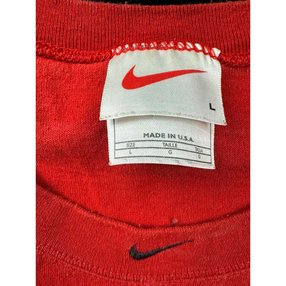 Nike VINTAGE NIKE LARGE RED SHIRT | J1 - image 2
