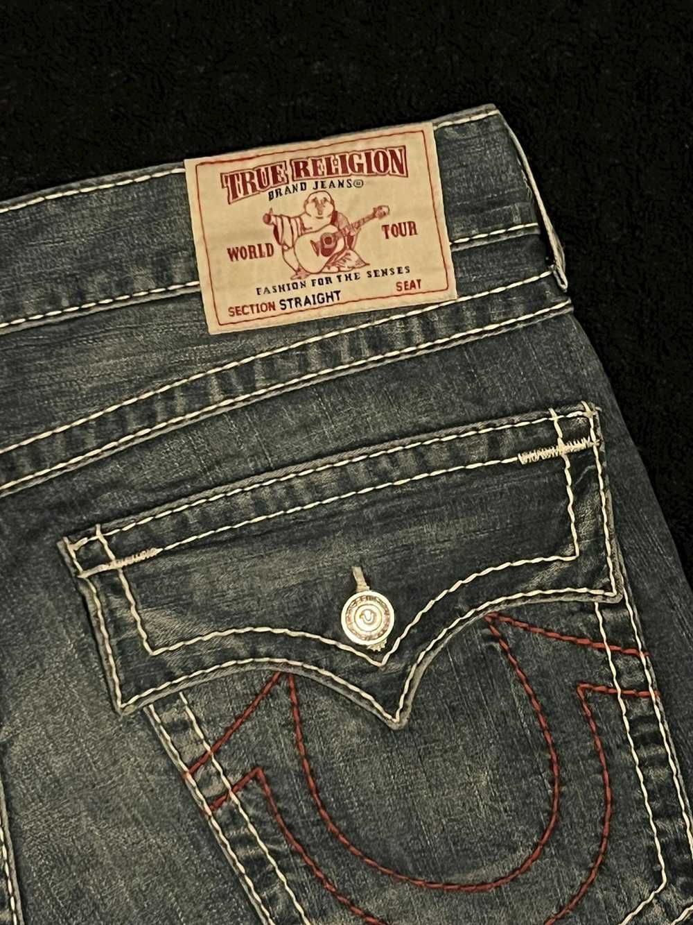 True Religion True Religion Straight Leg Contrast… - image 5