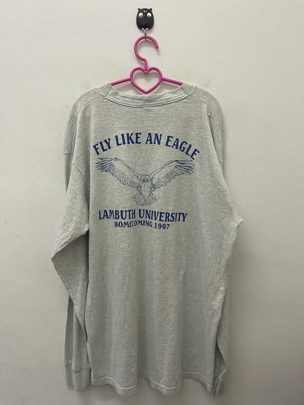 American College × Collegiate × Made In Usa Rare … - image 1
