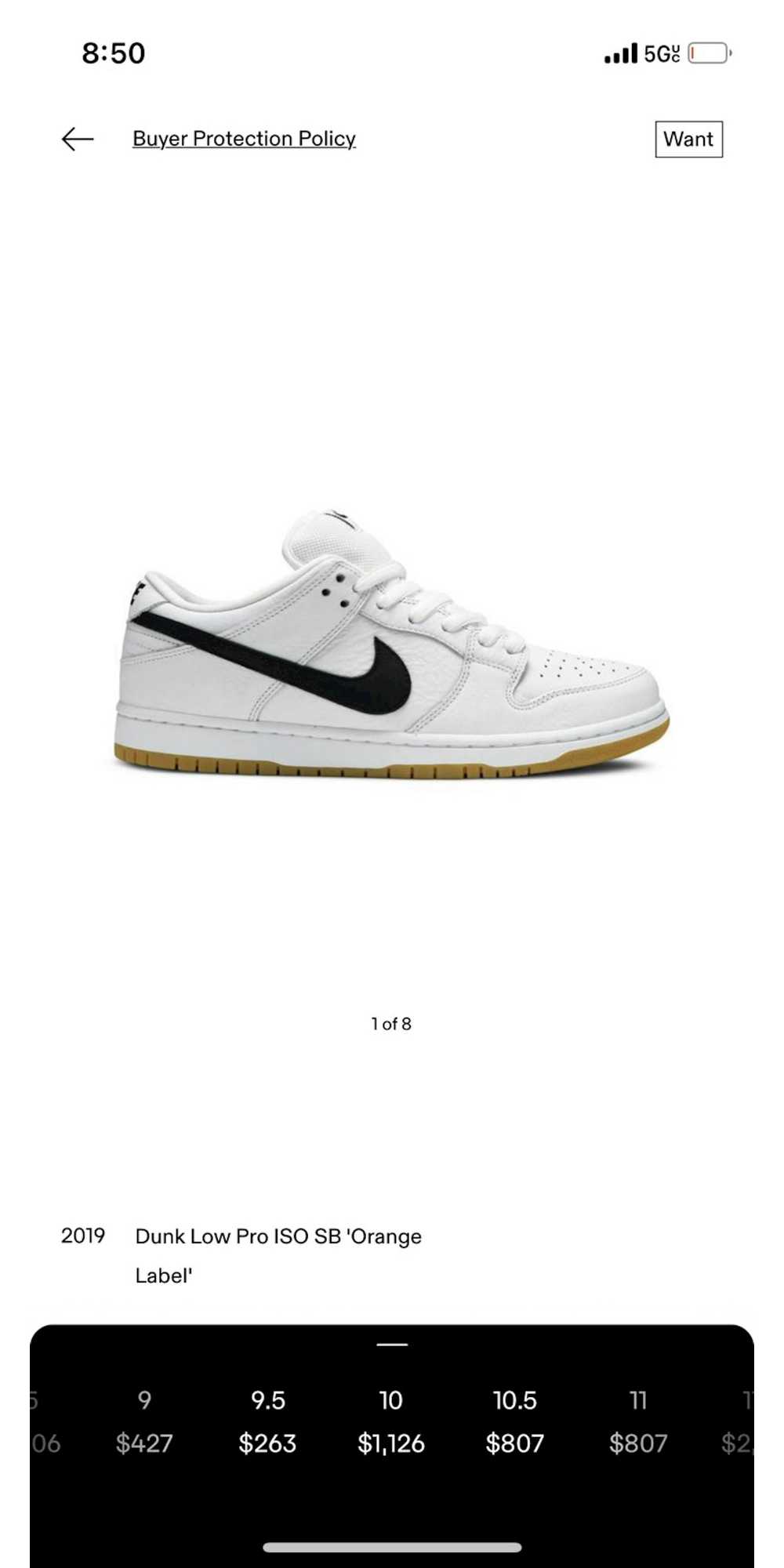 Nike Nike dunk low pro ISO SB “orange label” - image 9