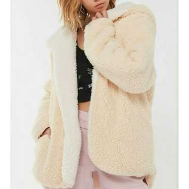 Bdg BDG Urban Outfitters Teddy Sherpa Open Front J