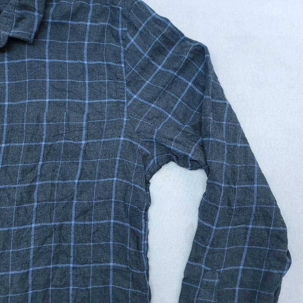 Faherty Faherty Windowpane Flannel Shirt Mens Siz… - image 4