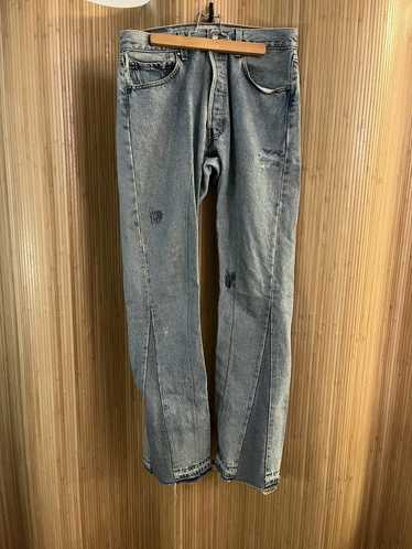 Vintage Kraftwork rework vintage levis flared deni