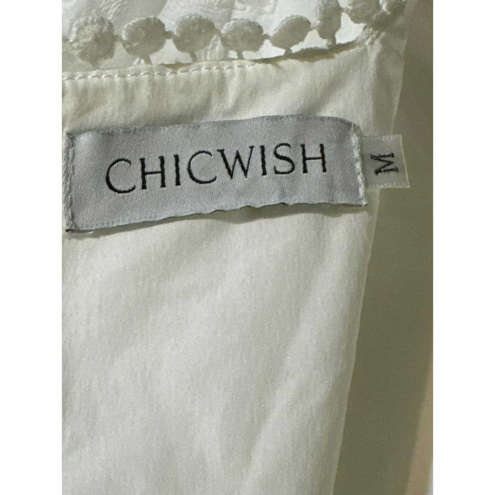 Other Chicwish White Lace Eyelet Mini Short Sleev… - image 8