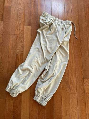 Vintage Nike Capri Track Pants Navy Blue White Embroidered Swoosh