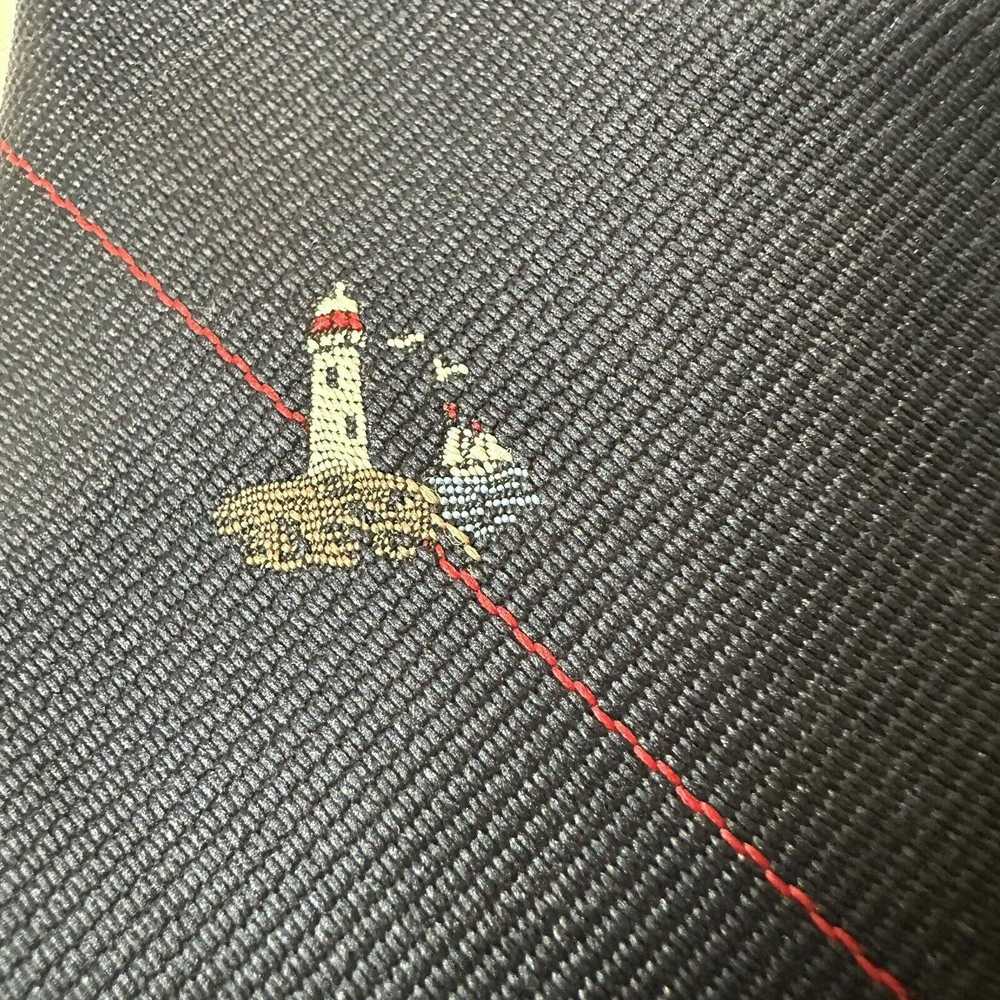 Other Alynn Neckwear, Tie, Navy "Light House" Pol… - image 3