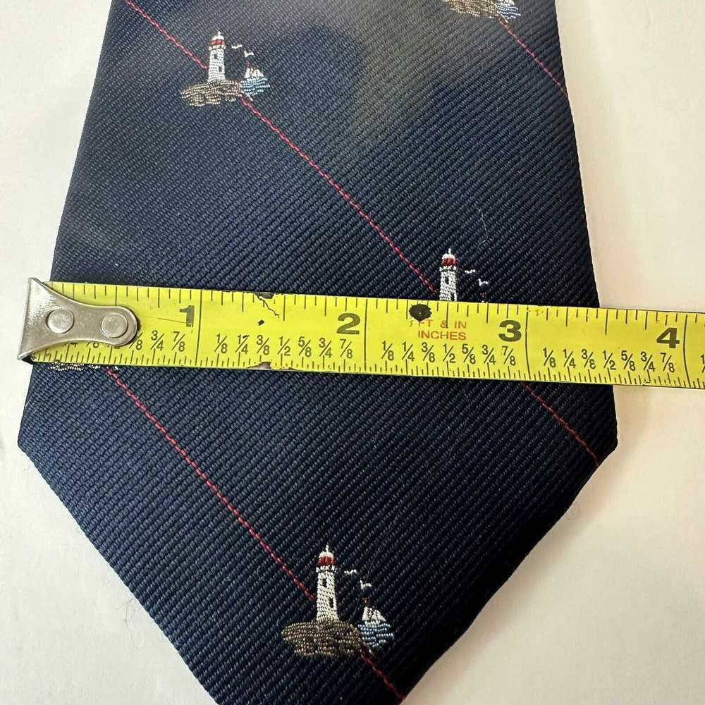 Other Alynn Neckwear, Tie, Navy "Light House" Pol… - image 6