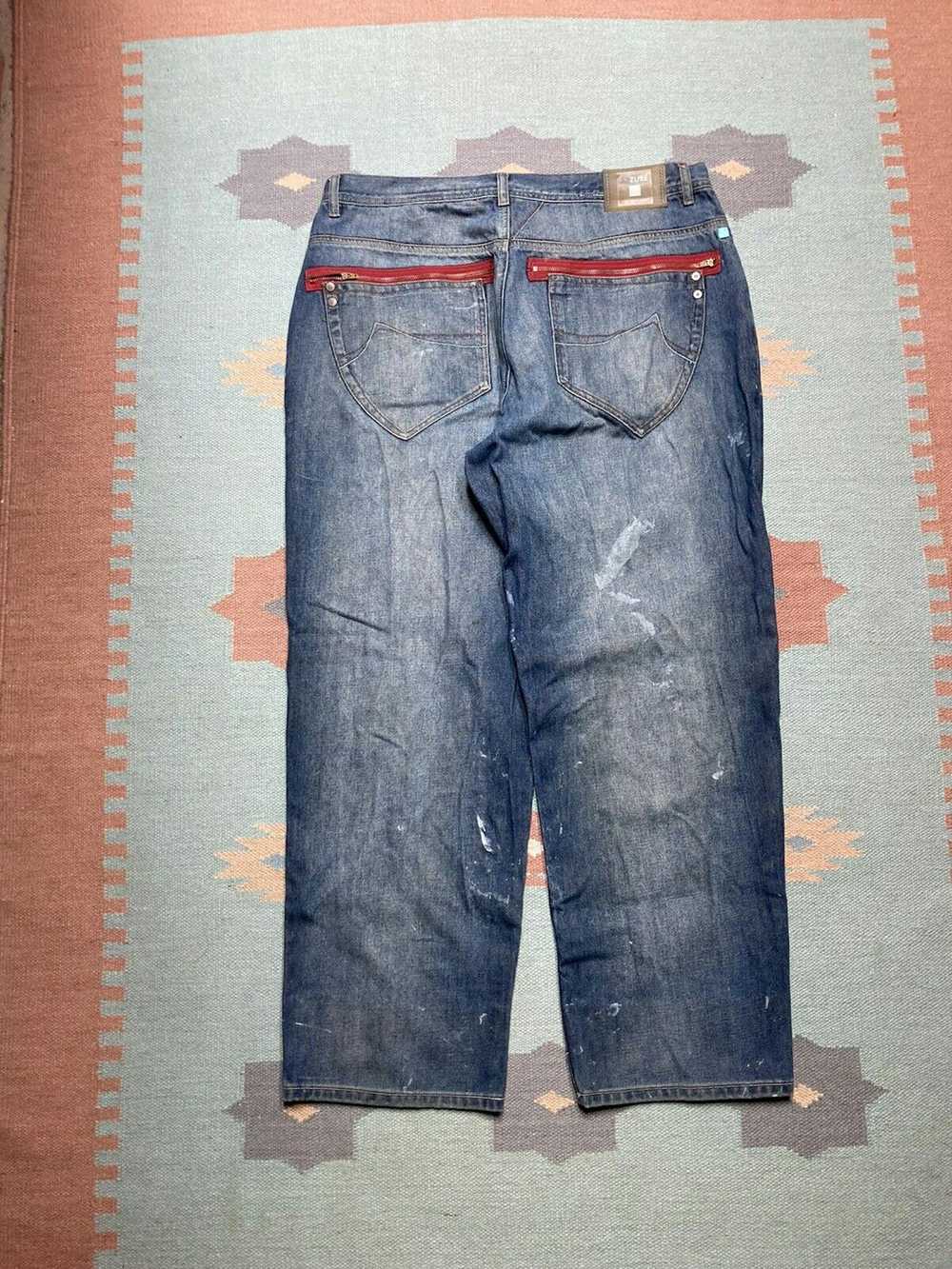 Southpole × Streetwear × Vintage y2k baggy jeans … - image 2
