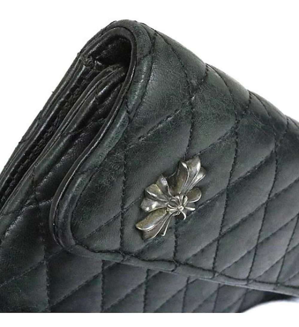 Chrome Hearts Chrome Hearts #4 Quilted Wave Wallet - image 5