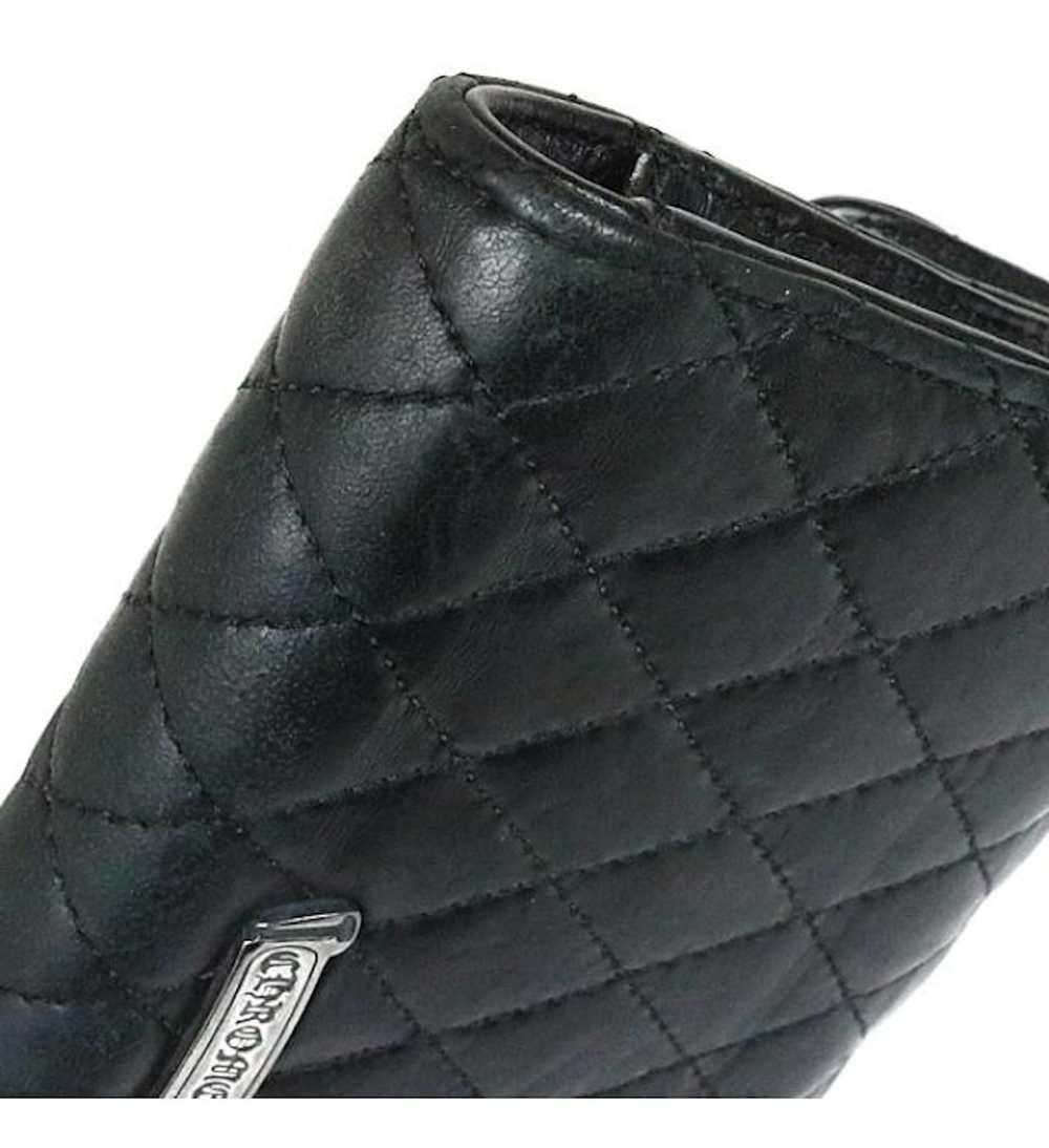 Chrome Hearts Chrome Hearts #4 Quilted Wave Wallet - image 6