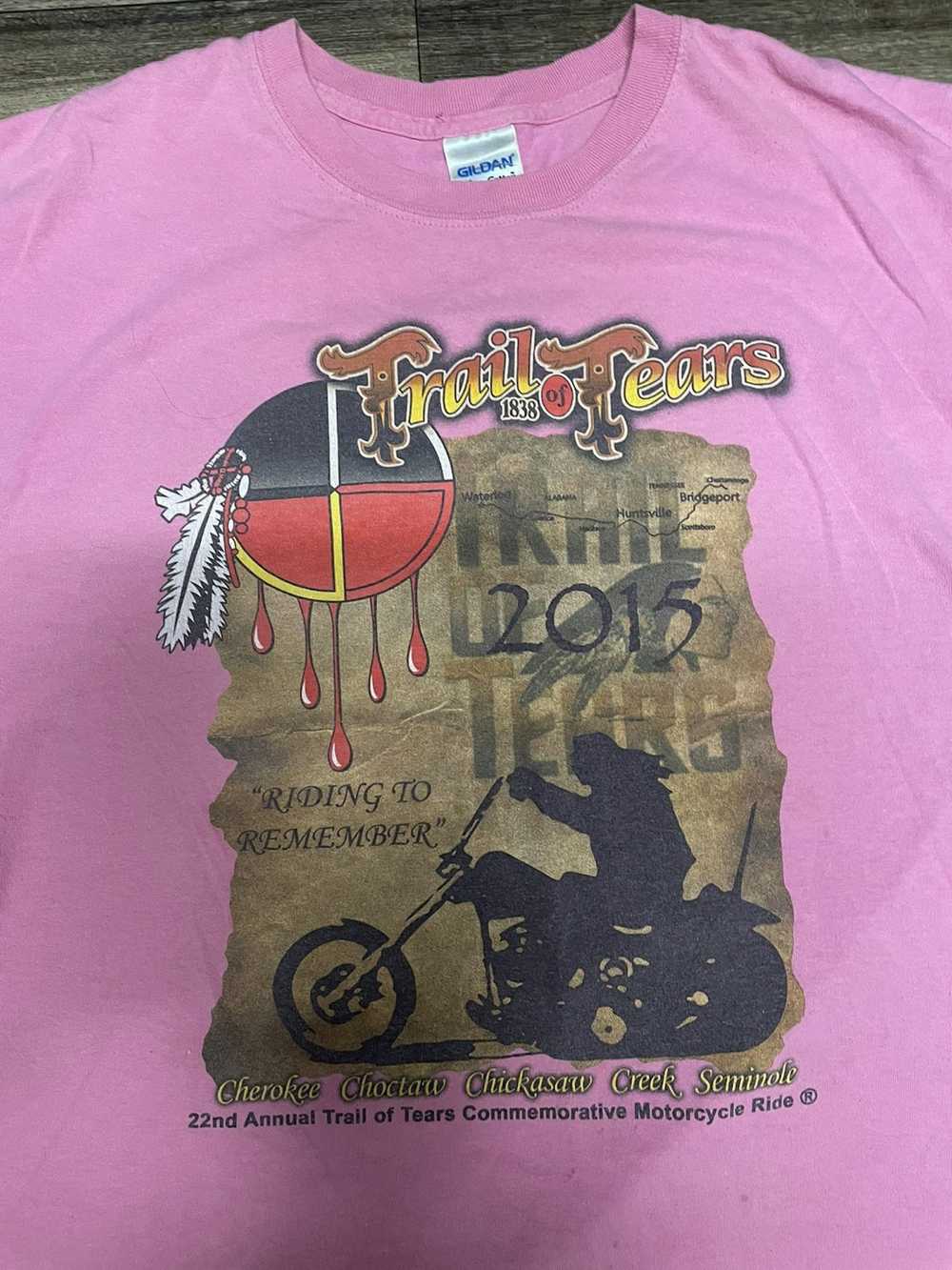 Indian Motercycles × Tee Shirt × Vintage Vintage … - image 3