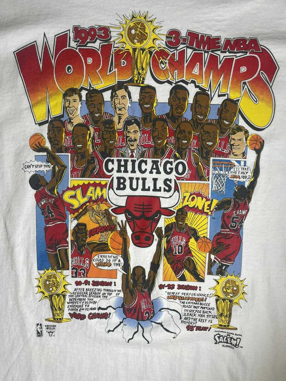 NBA × Salem Sportswear × Vintage Vintage Chicago … - image 2