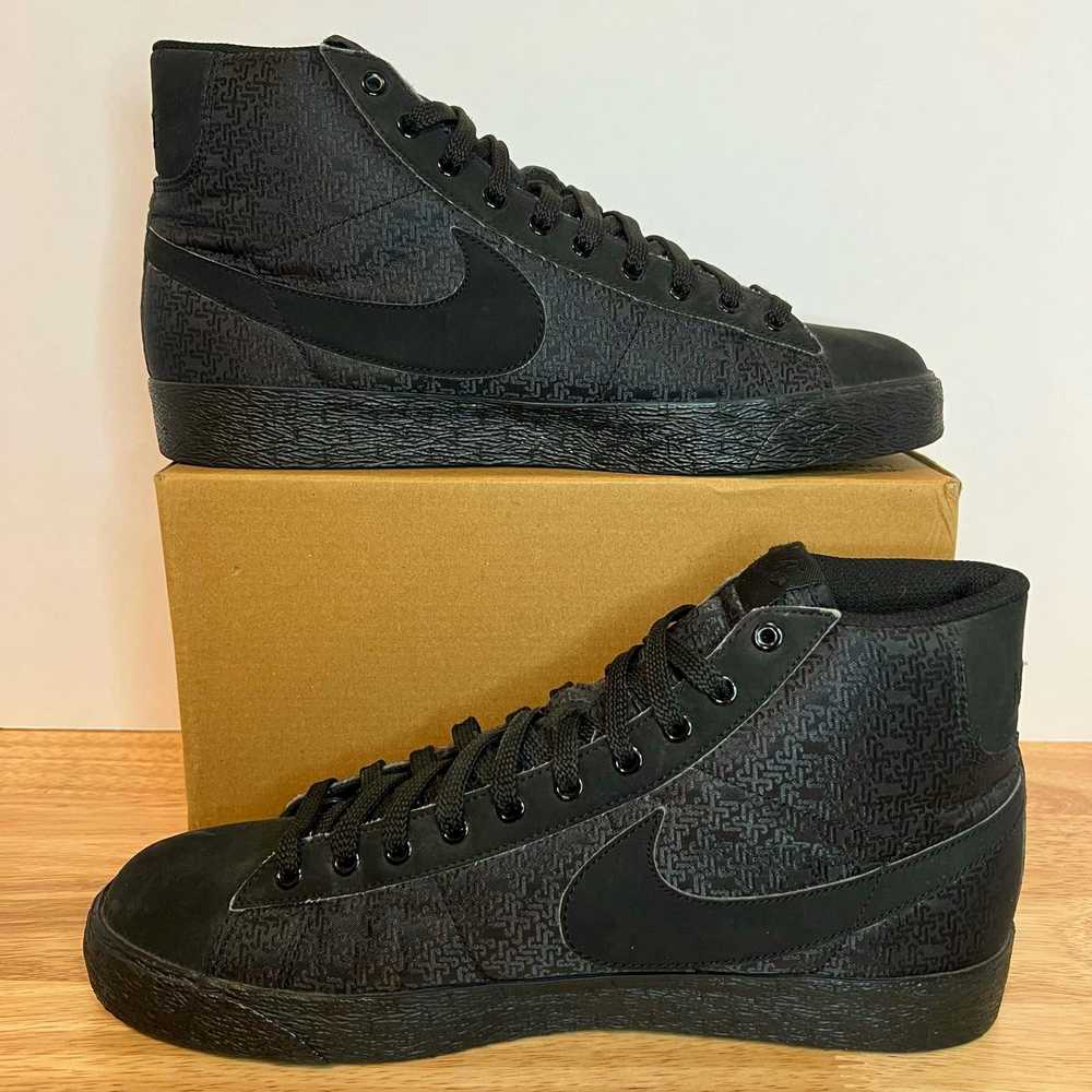 Nike Nike Blazer High ‘Black Sheen’ Size 11 - image 2