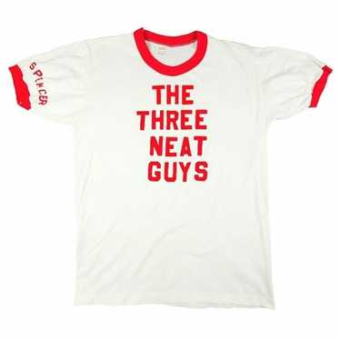 Vintage Vintage The Three Neat Guys T Shirt Mens S