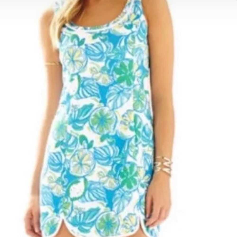 Lilly Pulitzer Lola Shift Dress S/M Sweet & Sour … - image 1