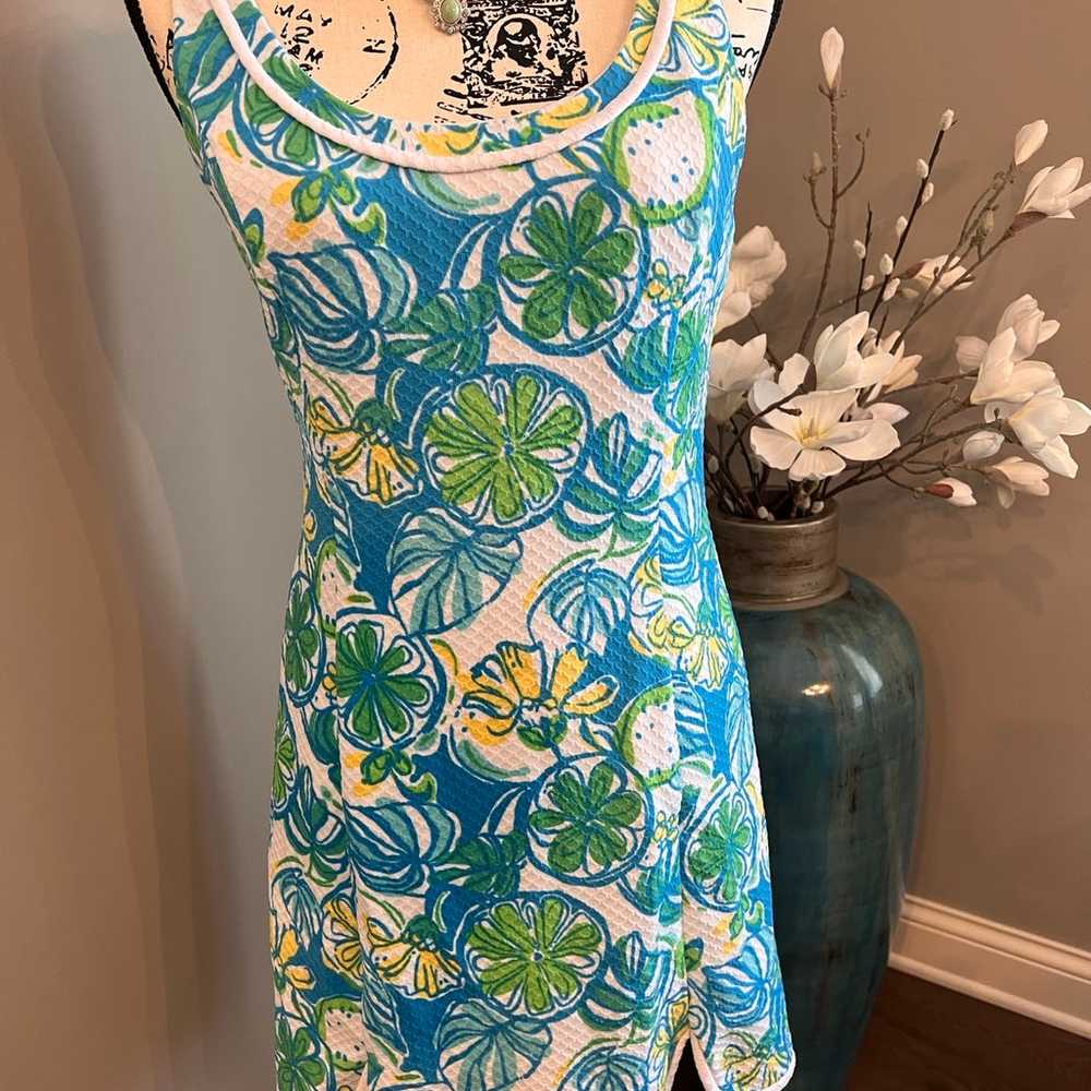 Lilly Pulitzer Lola Shift Dress S/M Sweet & Sour … - image 2