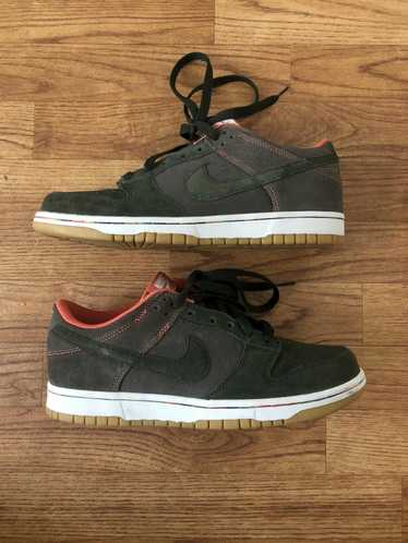 Nike Nike Dunk Low Newsprint/Dark Army-Gum Light B