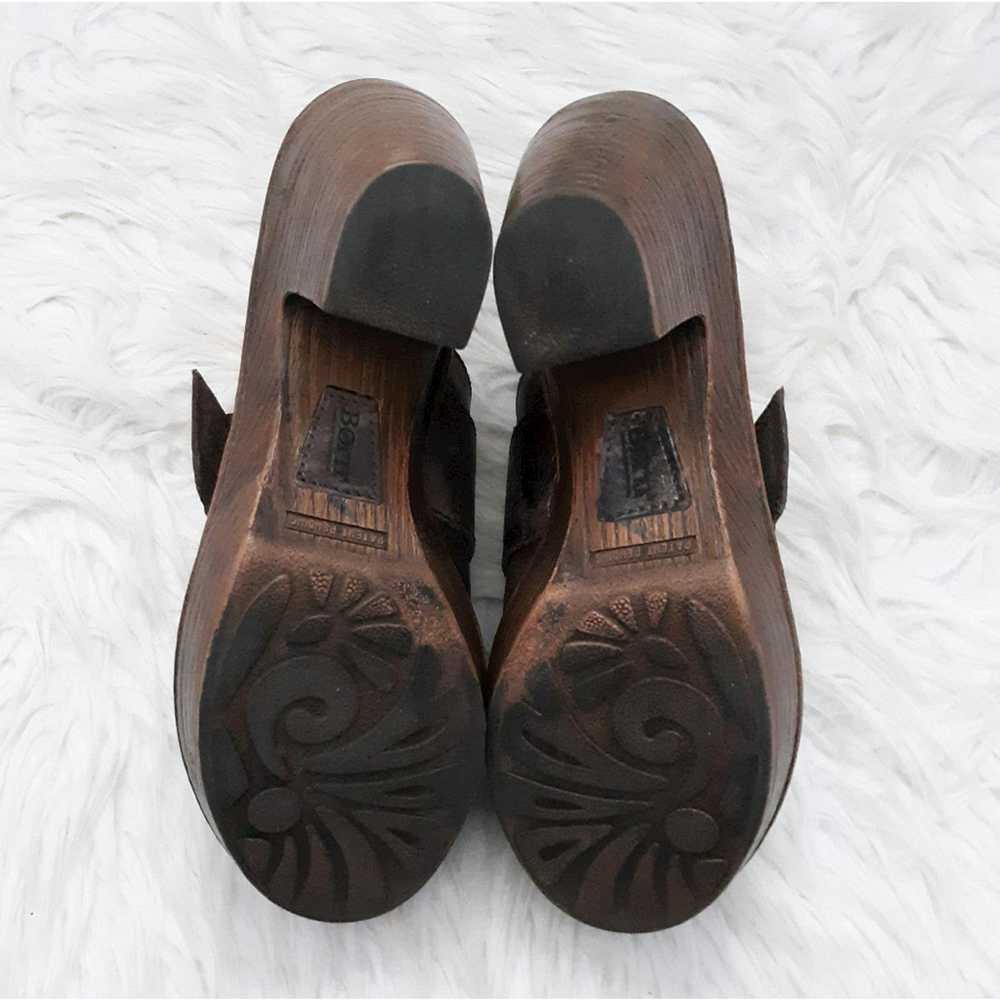 Born Born Metallic Leather Clogs 9 - image 5