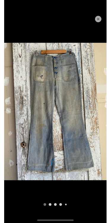 Vintage × Wrangler Vintage womens 1970s Faded Wra… - image 1