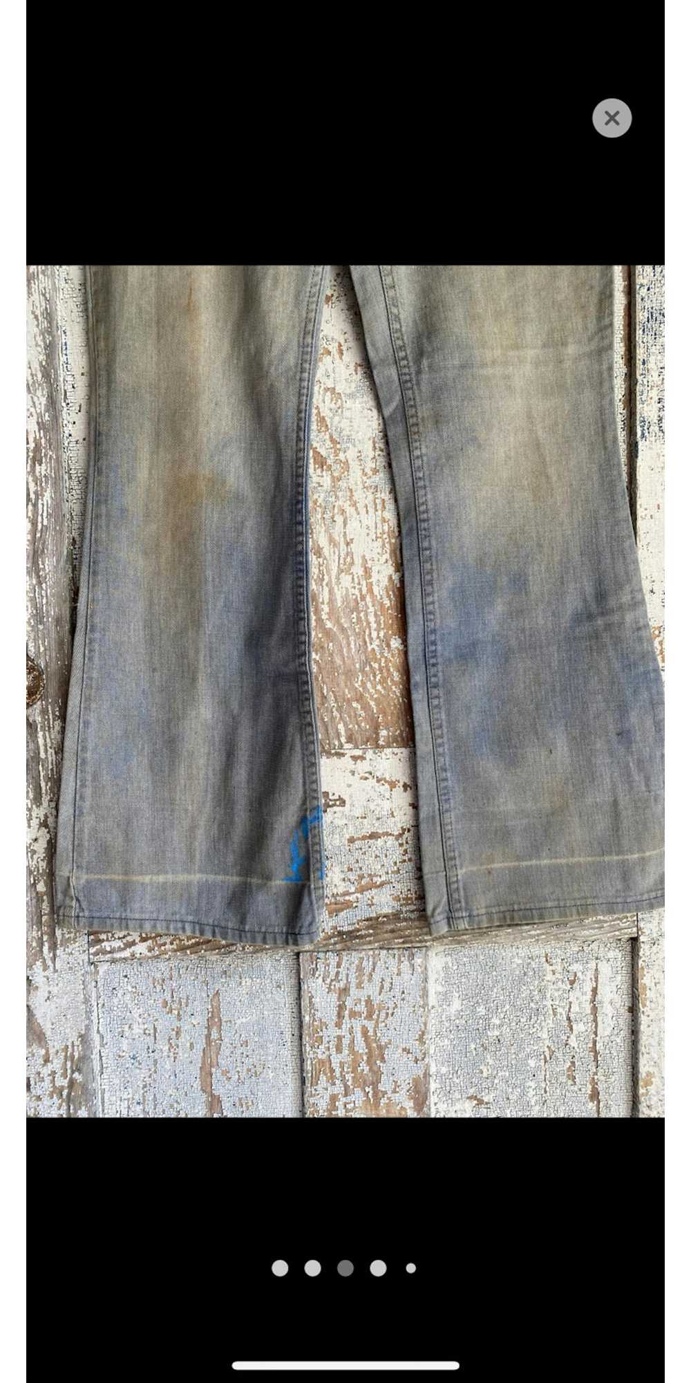 Vintage × Wrangler Vintage womens 1970s Faded Wra… - image 3