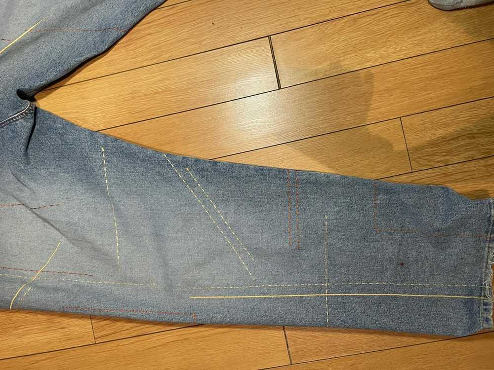 Akademiks × Rare Rare Embroidered Akademiks Jeans - image 11