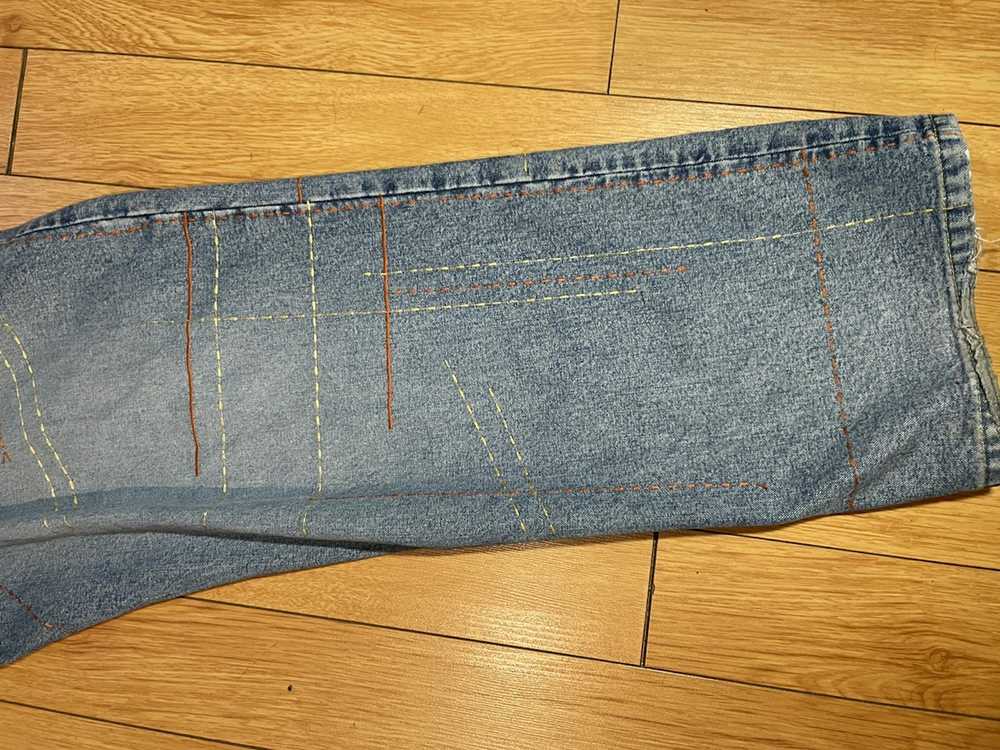 Akademiks × Rare Rare Embroidered Akademiks Jeans - image 8
