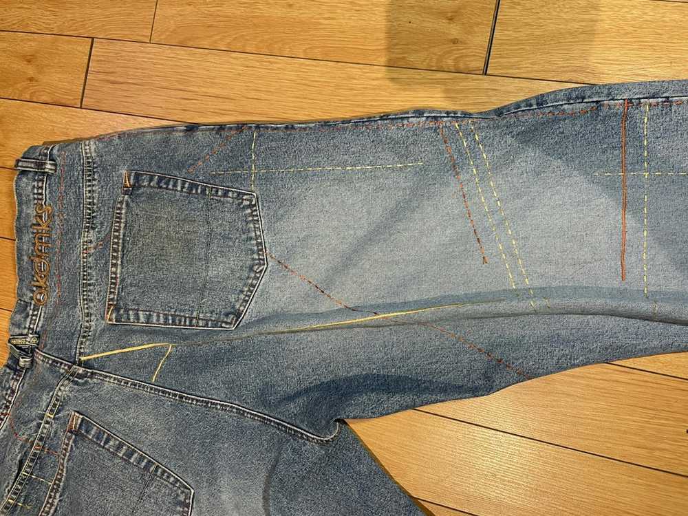 Akademiks × Rare Rare Embroidered Akademiks Jeans - image 9