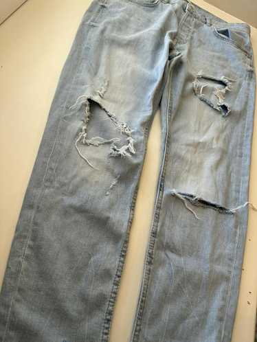 Zara Zara light blue denim skinny jeans