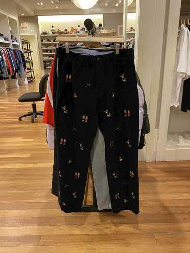 NWOT Polo Ralph Lauren Men's Beige Distressed Corduroy Pants