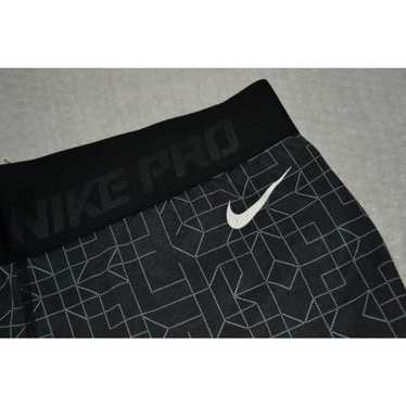 Nike 43619-a Nike Pro Leggings Gym Pants Gray Blac