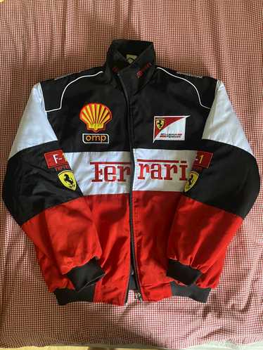 Streetwear × Vintage ferrari racing jacket
