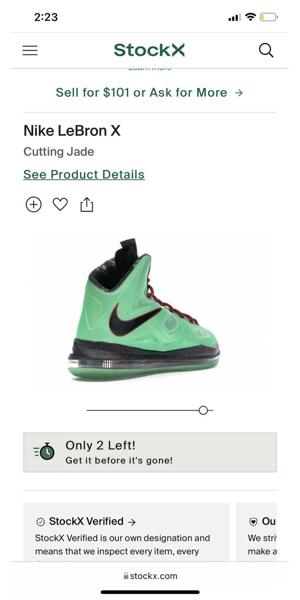 Nike Lebron X Cutting Jade - image 3