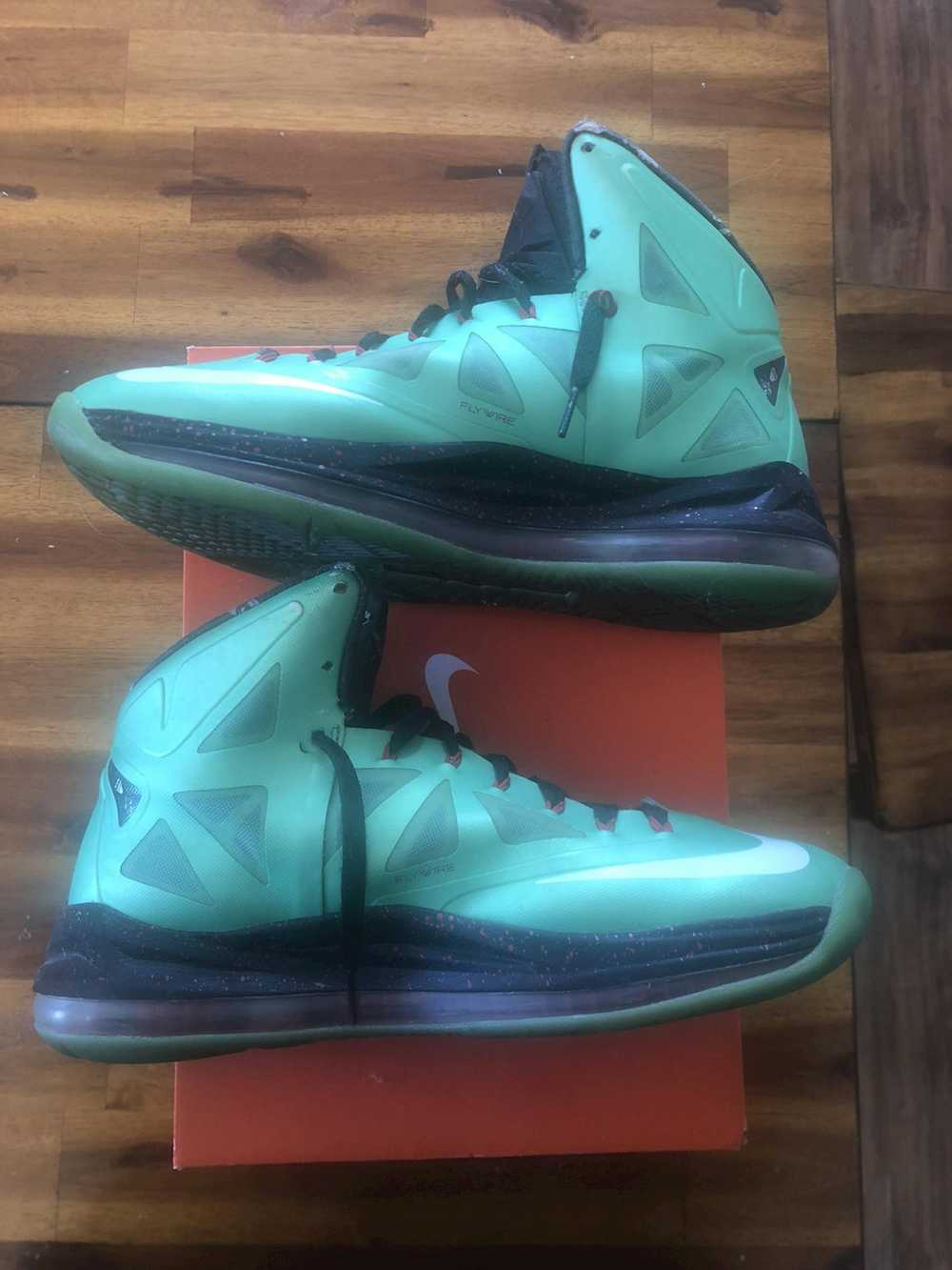 Nike Lebron X Cutting Jade - image 5