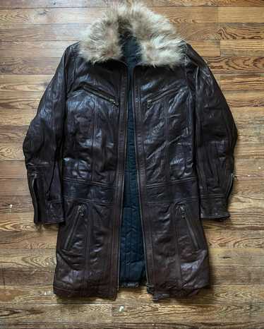 ジャケット・アウター SHELLAC Jacket with fur 14th Addiction × Shellac × Yasuyuki Ishii Shellac Fur Rider